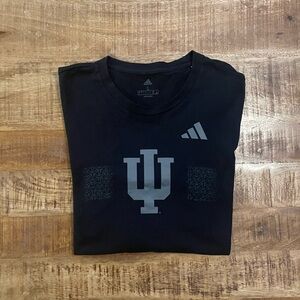 Adidas IU Indiana Hoosiers Pre-Game Fade Stripe Long Sleeve Shirt